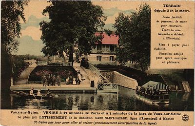 CPA AK VAUX-sur-SEINE - Venise 43 min. de PARIS et 3 min. de la gare (359642)