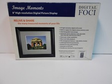 Digital Foci Image Moments 8" High Resolution Digital Photo Frame Model IMT-081
