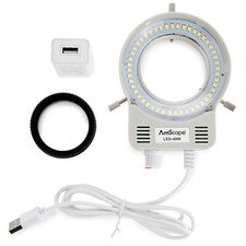 AmScope 70 LED Microscope Ring Light with Dimmer