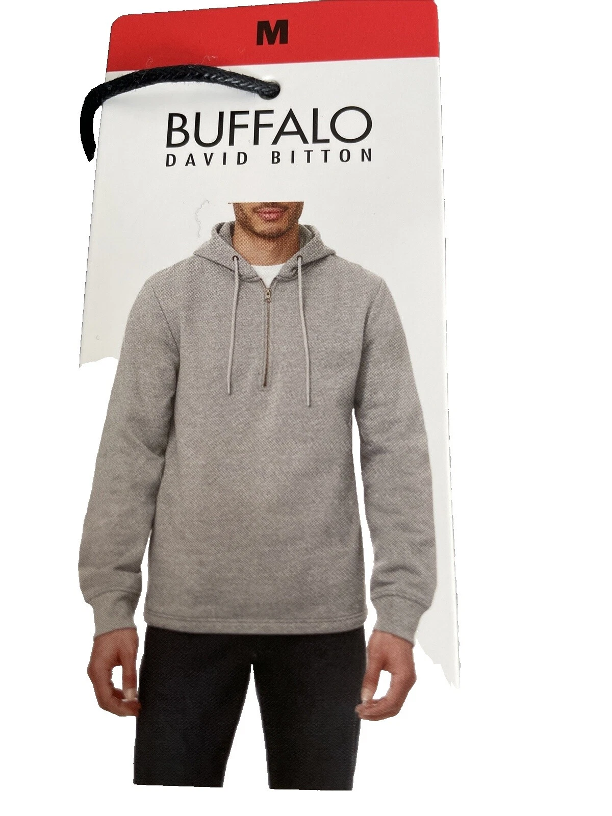 Sudaderas de Buffalo Jeans sólido para hombres