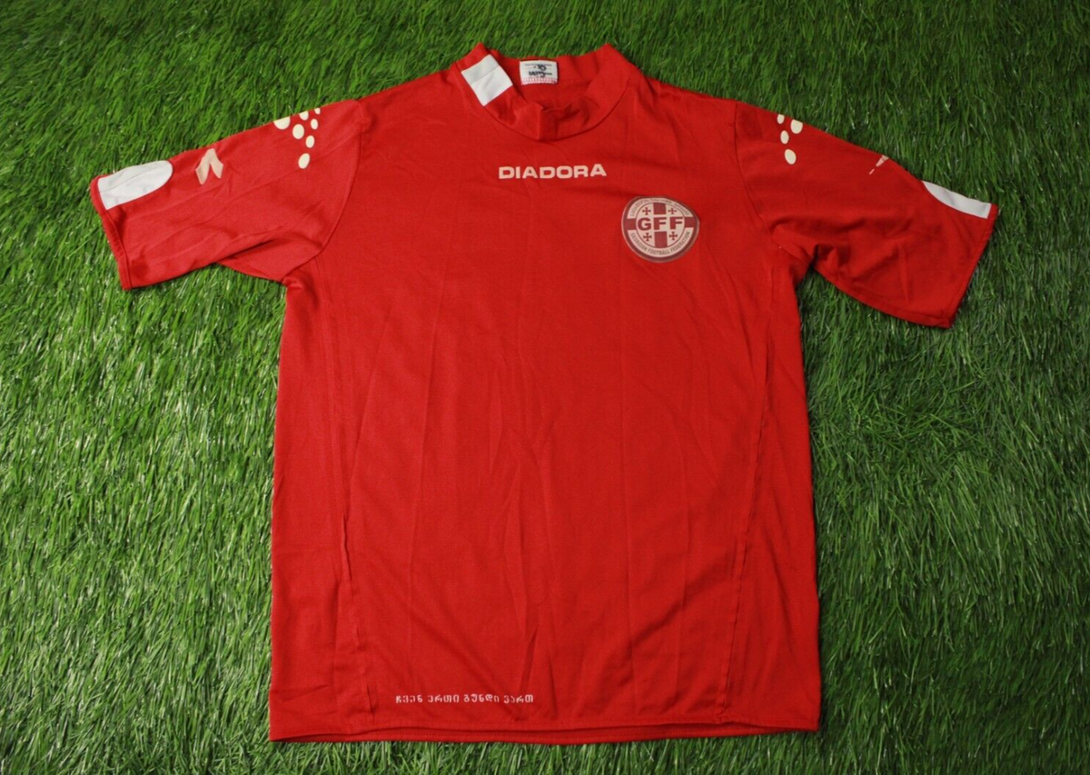 GEORGIA TEAM 2006/2007 FOOTBALL MEN SHIRT JERSEY AWAY DIADORA