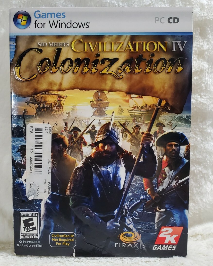 Sid Meier's Civilization IV: Colonization - PC CD Computer game ...