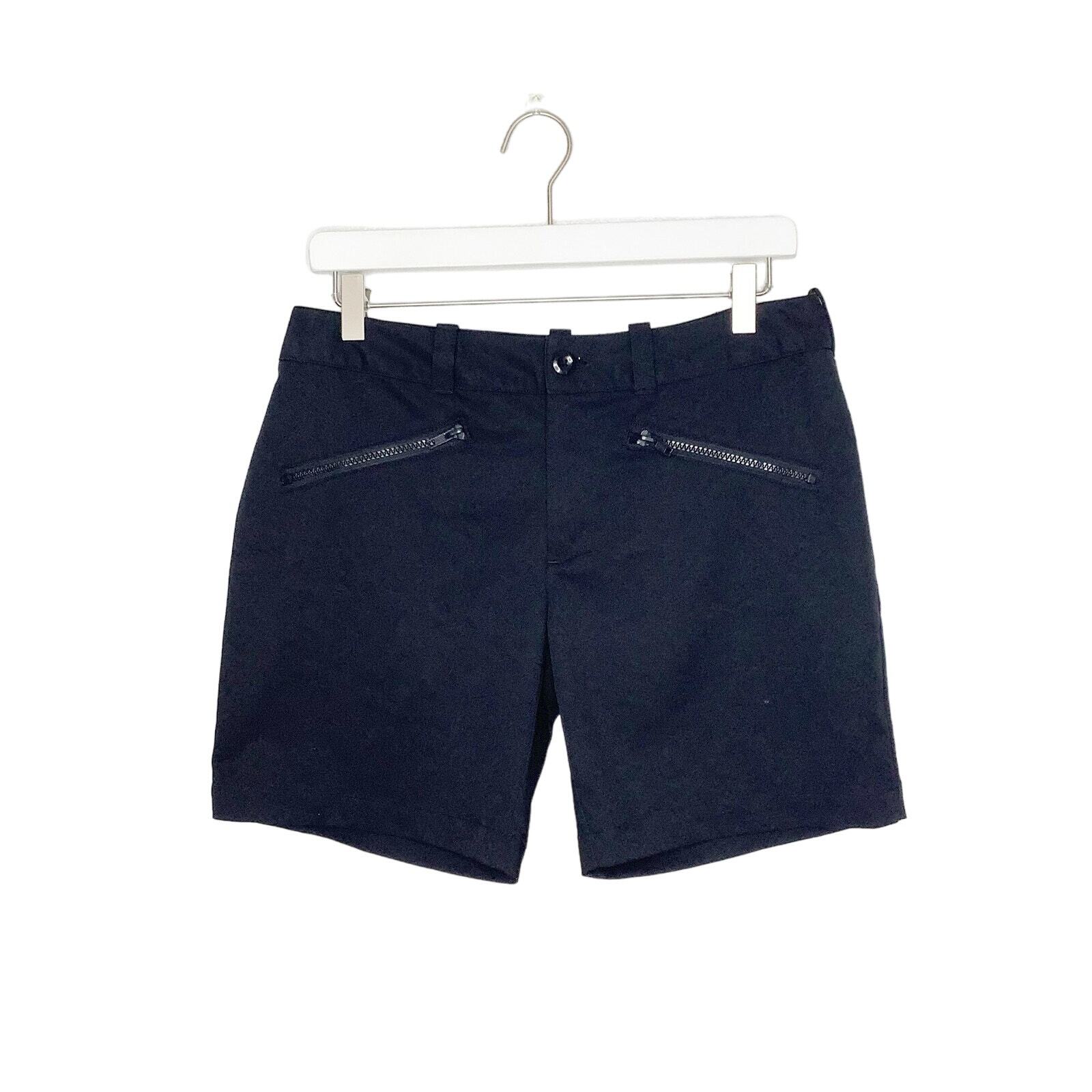 Pantaloncini FILA Sport Golf neri per prestazioni atletiche tasche con cerniera 8