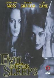 Evil Never Sleeps (DVD, 2000) - Zdjęcie 1 z 1