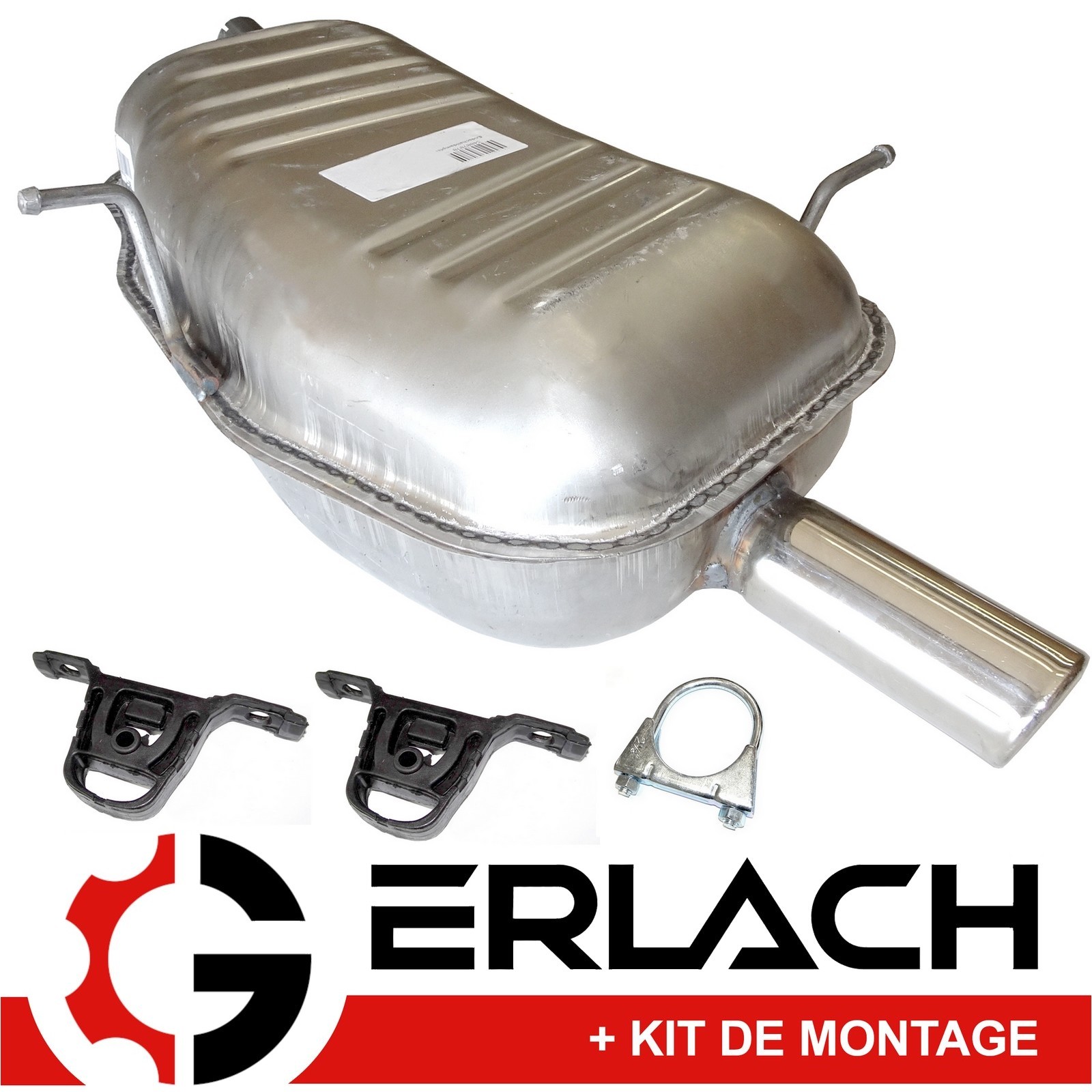 Silencieux arriere BMW E46 316 318 i contre le bruit de friture