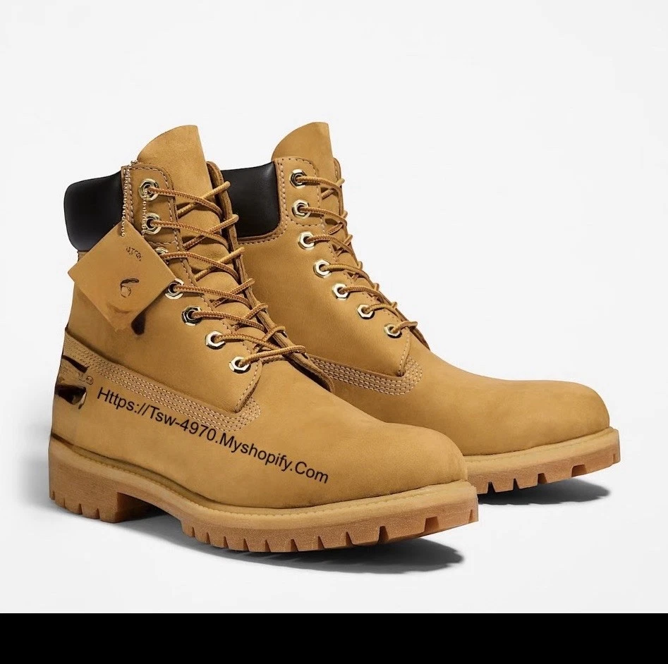 Timberland 6" Premium Botas Impermeables (TRIGO) con Caja Original Talla 5.5-12 Foto 2 de 2