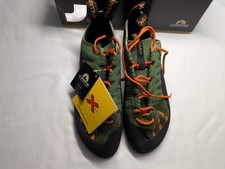 La Sportiva Tarantulace Climbing Shoes Men's 11.5 NWT Green Black