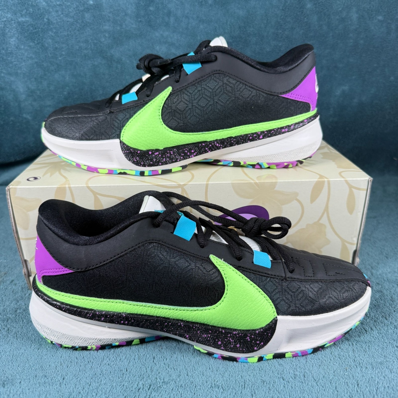 Men Size 8 Black/phantom/fuchsia Dream