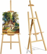 5FT Studio Wooden Easel Display Art Craft Artist Wedding Painting Stand For Gift