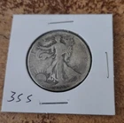1935 s circulated Walking Liberty half dollar