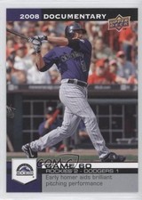 2008 Upper Deck Documentary Brad Hawpe Jeff Baker #1600 0i8