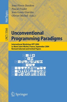 Jean-Pierre Banâtre (u. a.) | Unconventional Programming Paradigms | Taschenbuch