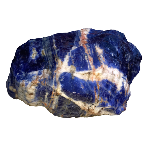 Sodalith Rohstein Edelsteine 0,22Kg Selbstbewusstsein Zen Garten Mut Nr.7