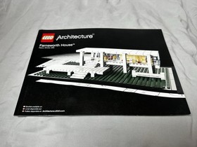 LEGO Architecture: Farnsworth House (21009) With Instructions (No Box)
