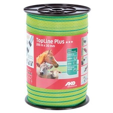 FAIE Weidezaunband TopLine neongelb/blau, 30 mm / 200 m