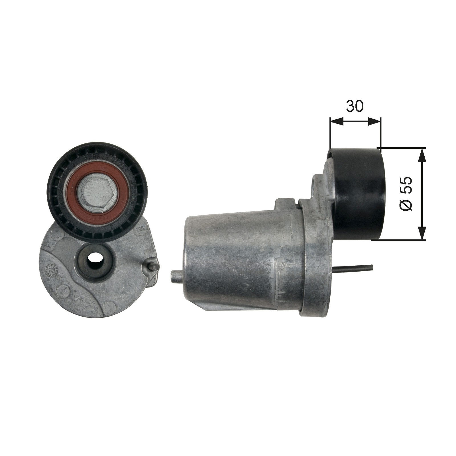 GATES-OE T39226 Belt Tensioner, V-ribbed belt for BMW