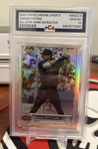 2022 Topps Chrome Update Shohei Ohtani All Star Game Refractor #ASG-4
