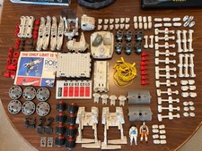 Vintage 1980s Robotix Toy Parts, 125 Pieces
