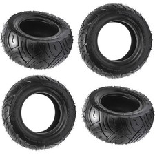 13x5x6 Street Tire Tubeless 2 Ply 20 PSI for Kart ATV UTV Golf Cart Trike 4 Pack