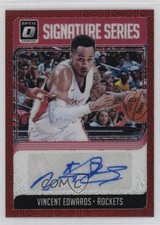 2018-19 Donruss Optic Signature Series Choice Prizm Vincent Edwards Auto 01wi