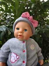 Zapf Puppe Chou Chou SET 12 Babypuppe 48 cm aus 2000 Spielpuppe mit Zubehör Doll