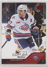 2022-23 Upper Deck AHL Exclusives 10/100 Sean Malone #15 0l4c