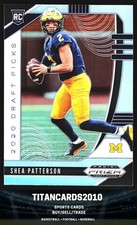 Shea Patterson 2020 Panini Prizm Draft Sivler Prizm RC Michigan Wolverines #138