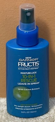 GARNIER FRUCTIS Moisture Lock 10-IN-1 Healthy Strong Hair Rescue Leave-In Spray