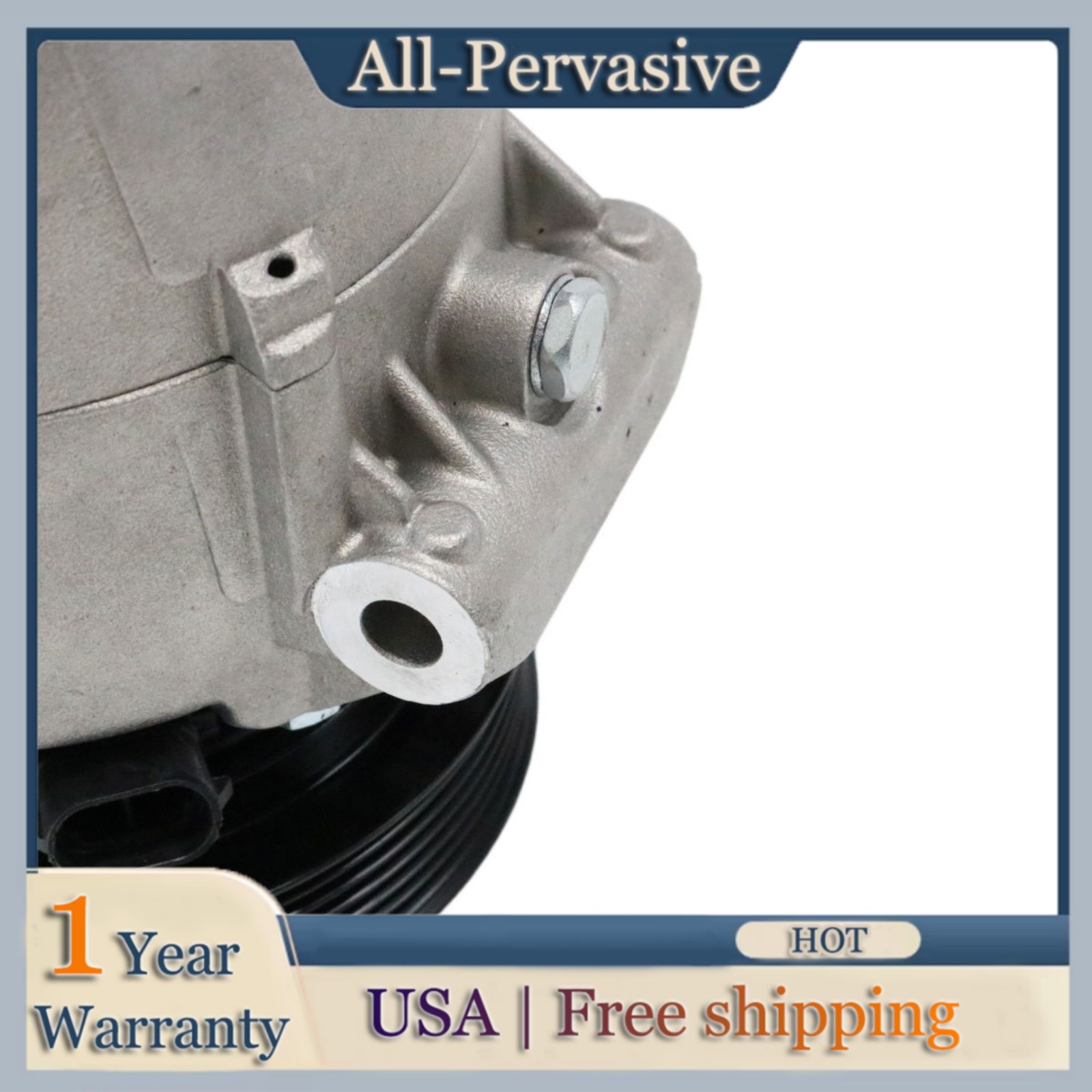 Fit Maserati GranTurismo Quattroporte 4.2L 4.7L V8 284728 AC Compressor Pump