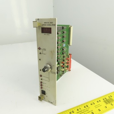 Cerutti RE 52155 Inputs & Speed Simulator