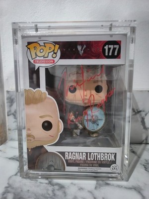   Travis Fimmel Signed Ragnar Lothbrok Vikings Funko Pop SWAU Authenticated - 7