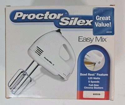Hamilton Beach Proctor Silex 62515 5-speed Hand Mixer - White