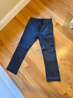 Gap Vintage Leather Pants Womens 8 Black — photo 1