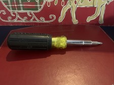 Klein Tools 11-in-1 Multi Bit Screwdriver/Nut Driver 32500-Used