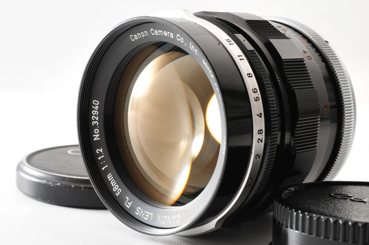 Canon FL f/1.2 Camera Lenses 58mm Focal for sale | eBay