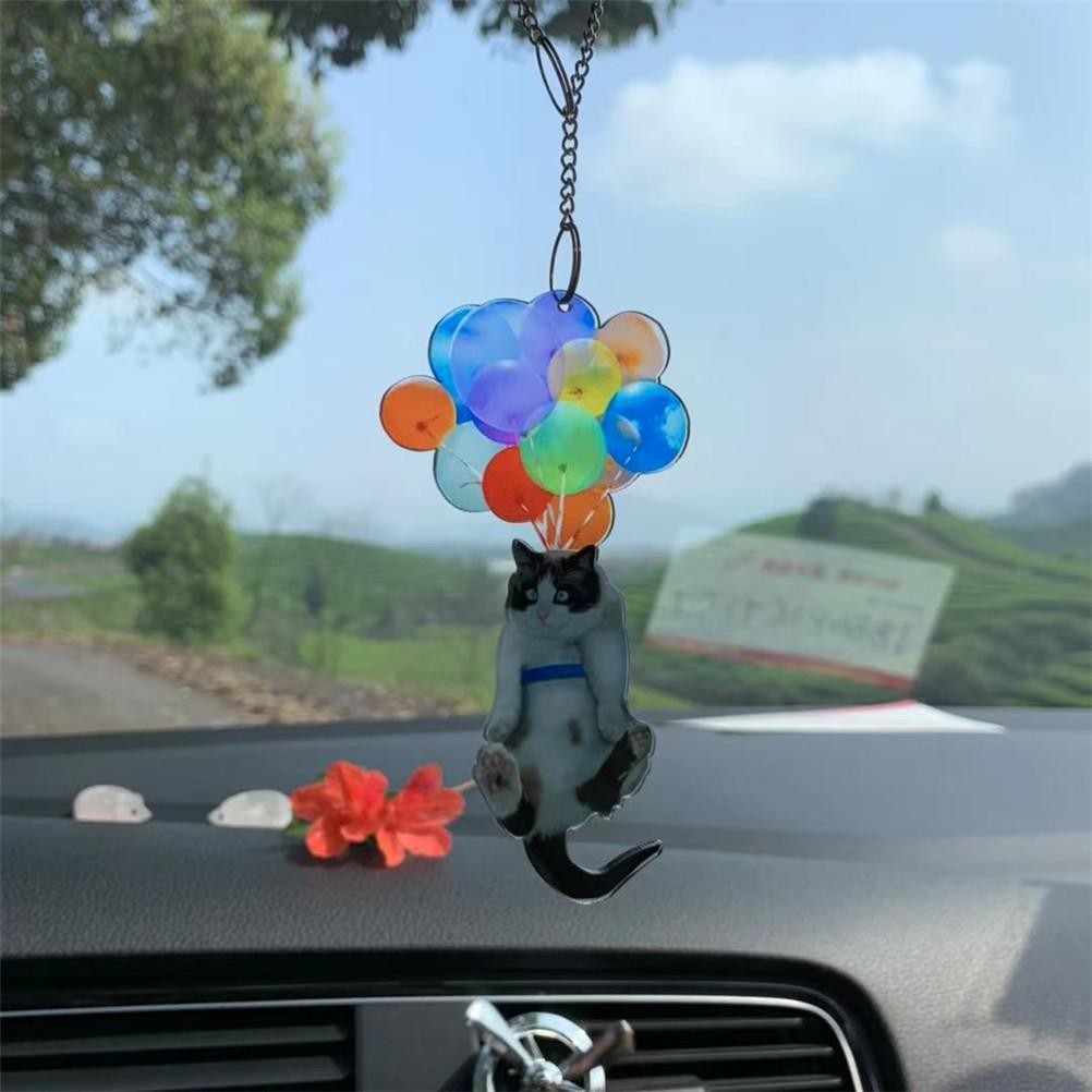 ⁺Cat Car Hanging Ornaments Car Pendant Interior Car Pendant Hanging Ornament.