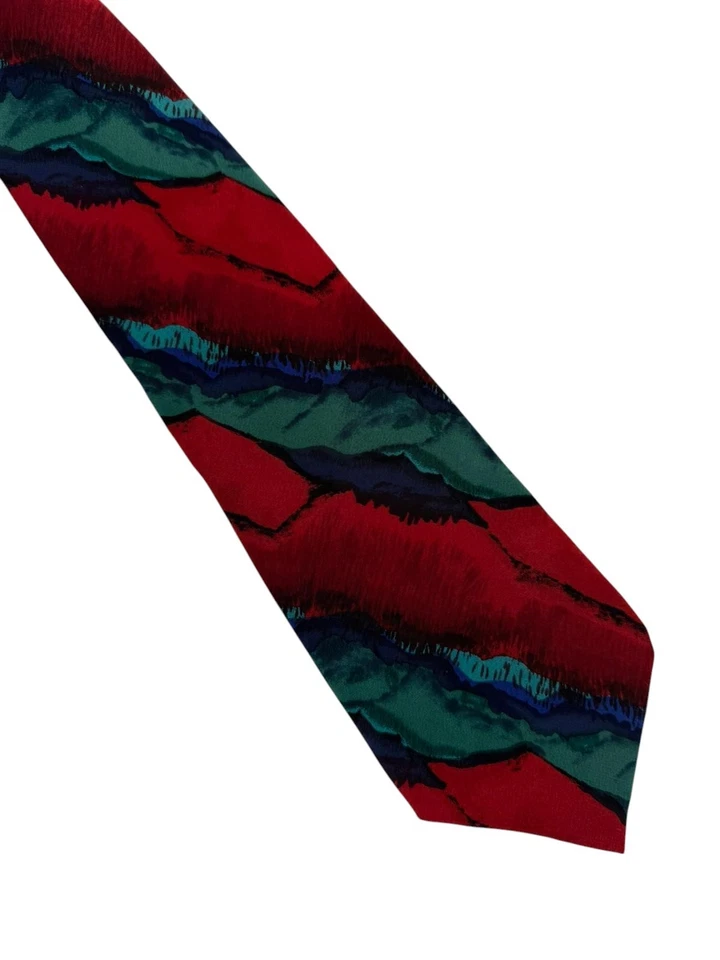 Corbata Jerry Garcia Vintage Corbata EE. UU. SEDA COSIDA A MANO Para hombres 57X4" Foto 2 de 4