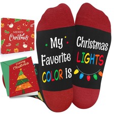 Christmas Gifts Idea for Kids - Christmas Light Socks for Boys Girls 4-6 Year...
