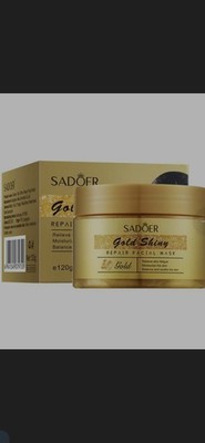 SADOERGold Glitter Face Mask Moisturizing Whitening Blemish Remover Acne Age-4oz