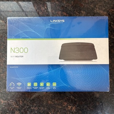 Brand New Linksys Wireless Router N300 - Model E1200 - 300 Mbps 4-Port 10/100
