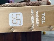 TCL 55V6BK 55-inch Smart 4K UHD HDR LED TV Black, Slim, Lightweight