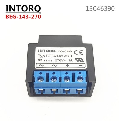 INTORQ 13046390 Typ BEG-143-270 B2 270V~ 1A motor brake rectifier module