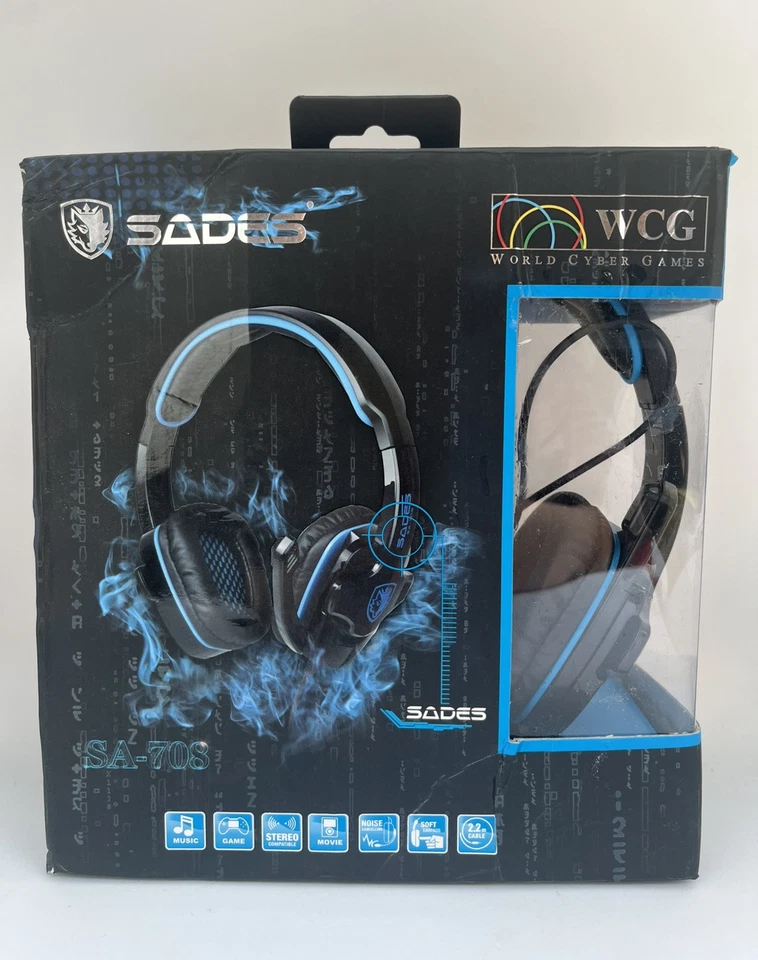 Sades Gaming Wired Headset SA-708 - Image 4 of 4