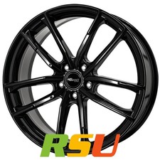 Brock B38 schwarz lackiert 8x19" ET40 LK5 112 ML 57.1 Alufelgen 19 Zoll