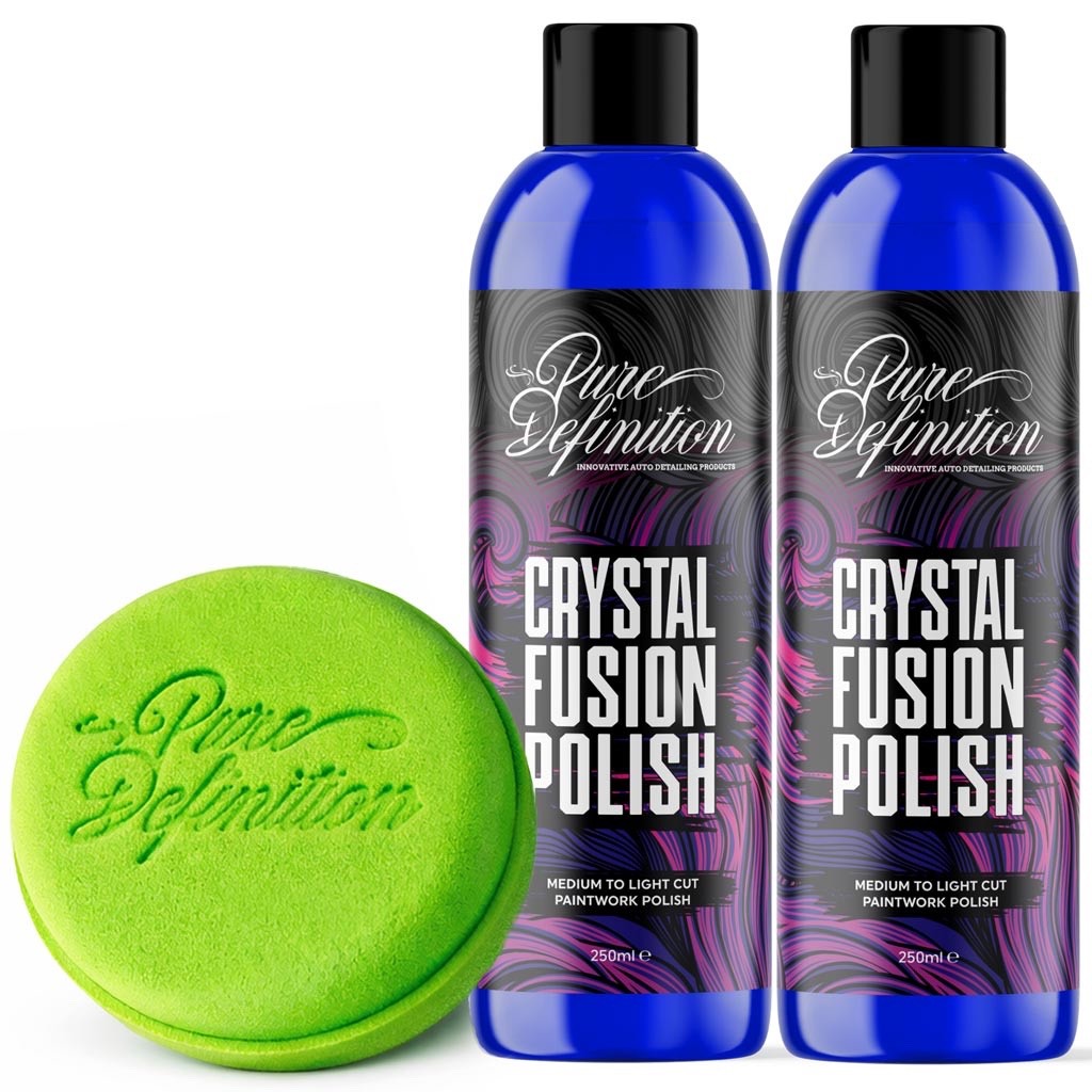 Car Polish Crystal Fusion Paint Scratch Remover Shine Restorer Pure Definition