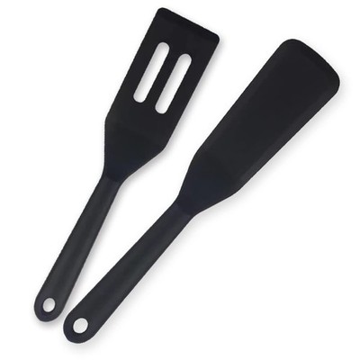 2 Pack Silicone Small Spatula for Non Stick Cookware Kitchen Cooking Baking