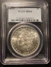 1885 Morgan Silver Dollar MS 64 -- PCGS