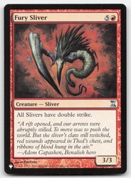 Fury Sliver 157/301 The List