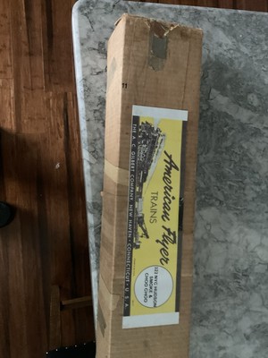 Original American Flyer #322 Hudson Locomotive Shipping Box