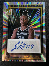 Jewell Loyd Auto – Signature Series – Las Vegas Aces – 2025 Donruss WNBA – NM/M
